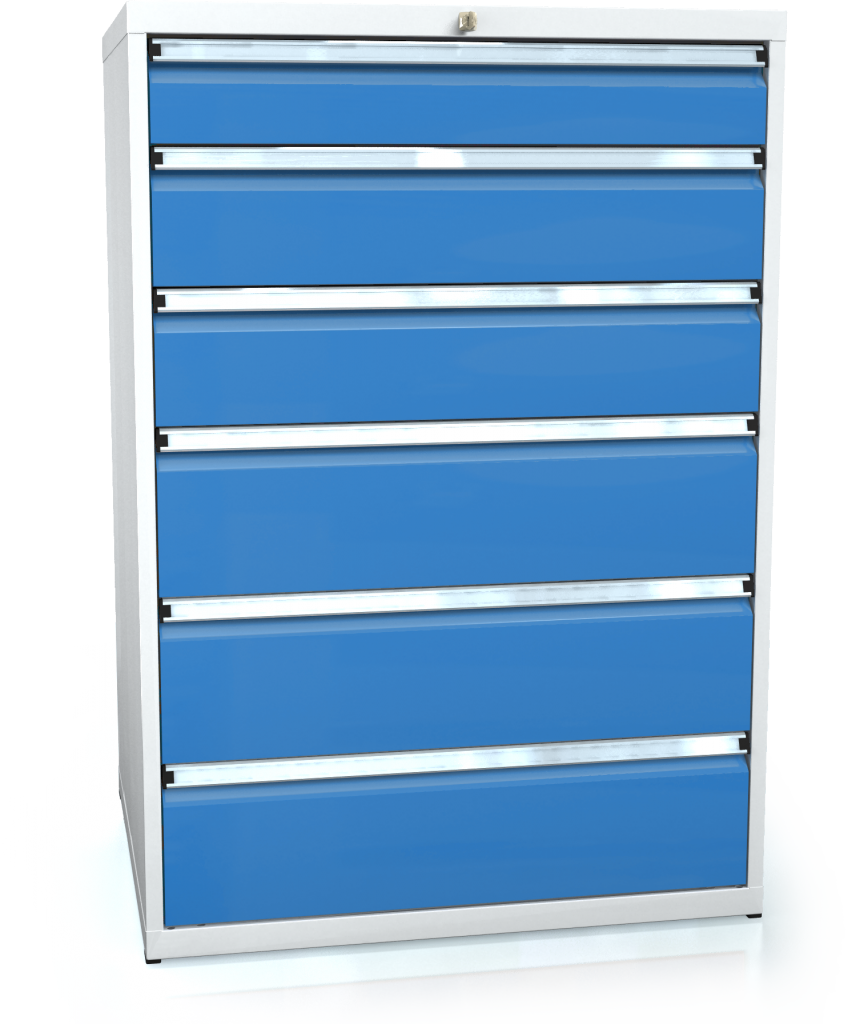 Drawer cabinet 1240 x 860 x 750 - 6x drawers